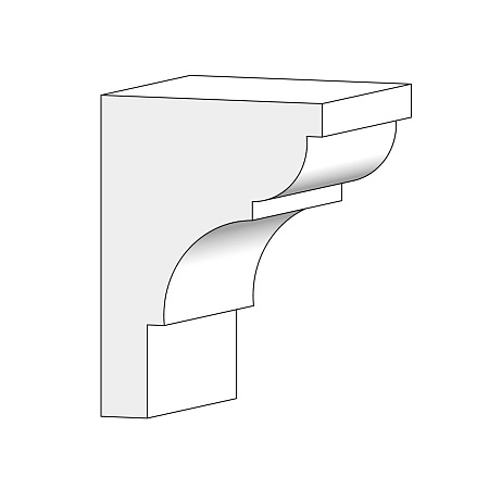 Венчающий карниз КВ8 210x156х2000