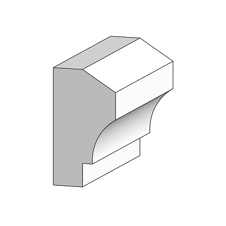 Цокольный карниз КЦ11 100x55х2000
