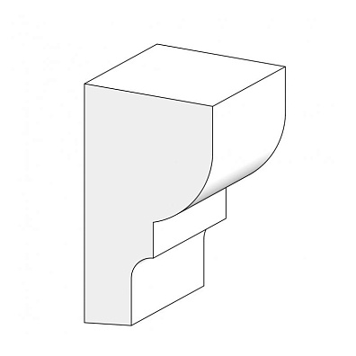 Подоконник Adams П4 161x90