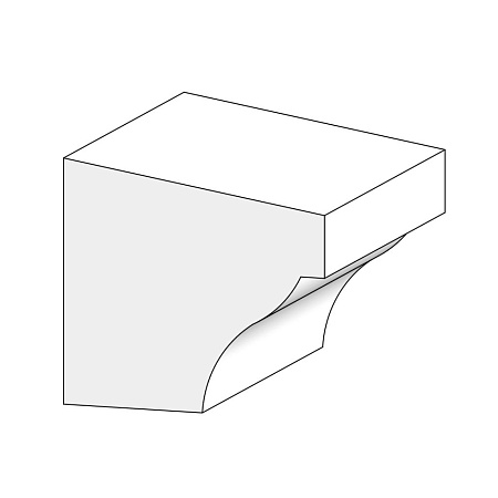 Подоконник Adams П1 100x110