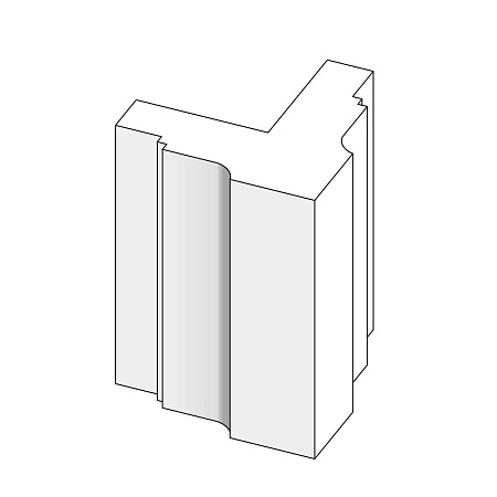 Профиль рамки ПЛ8 115x115х2000
