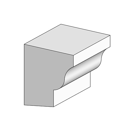 Цокольный карниз Adams КЦ12 81x68