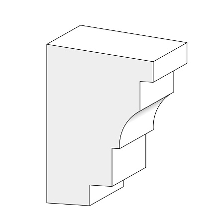 Межэтажный карниз Adams КМ12 230x160