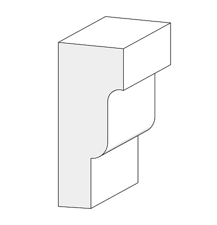 Подоконник П11 170x70х2000