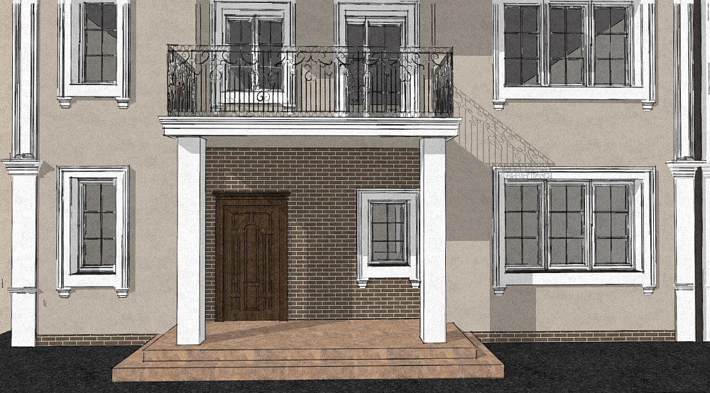 Секционный дом в пос.Прибрежный