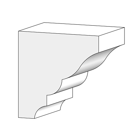 Венчающий карниз Adams КВ12 200x200