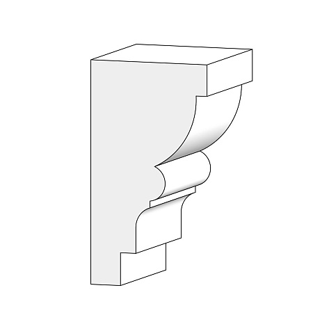 Венчающий карниз Adams КВ11 253x138