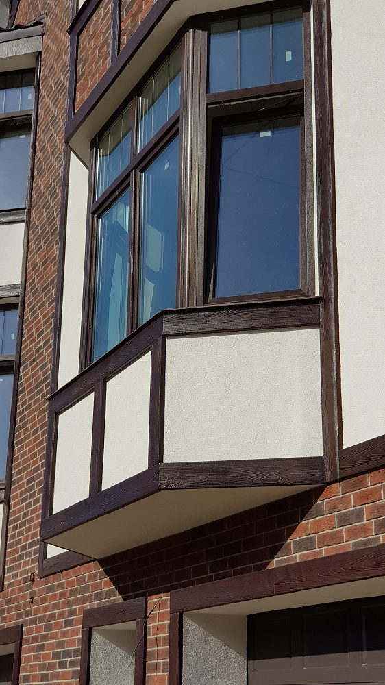 Фасад таунхаусов по ул.Ташкентская 