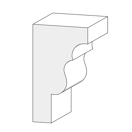 Межэтажный карниз Adams КМ11 240x140