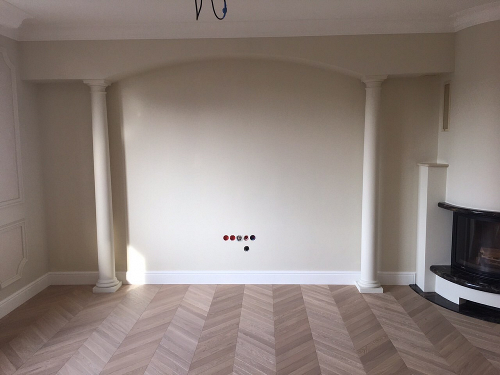 Обои в интерьере