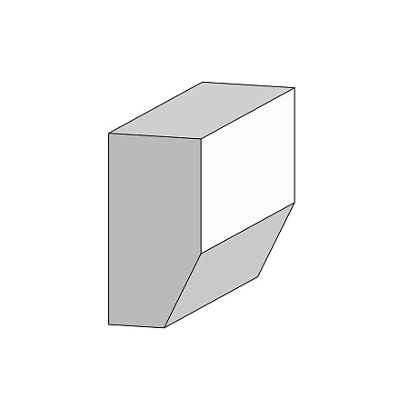 Цокольный карниз Adams КЦ9 100x50